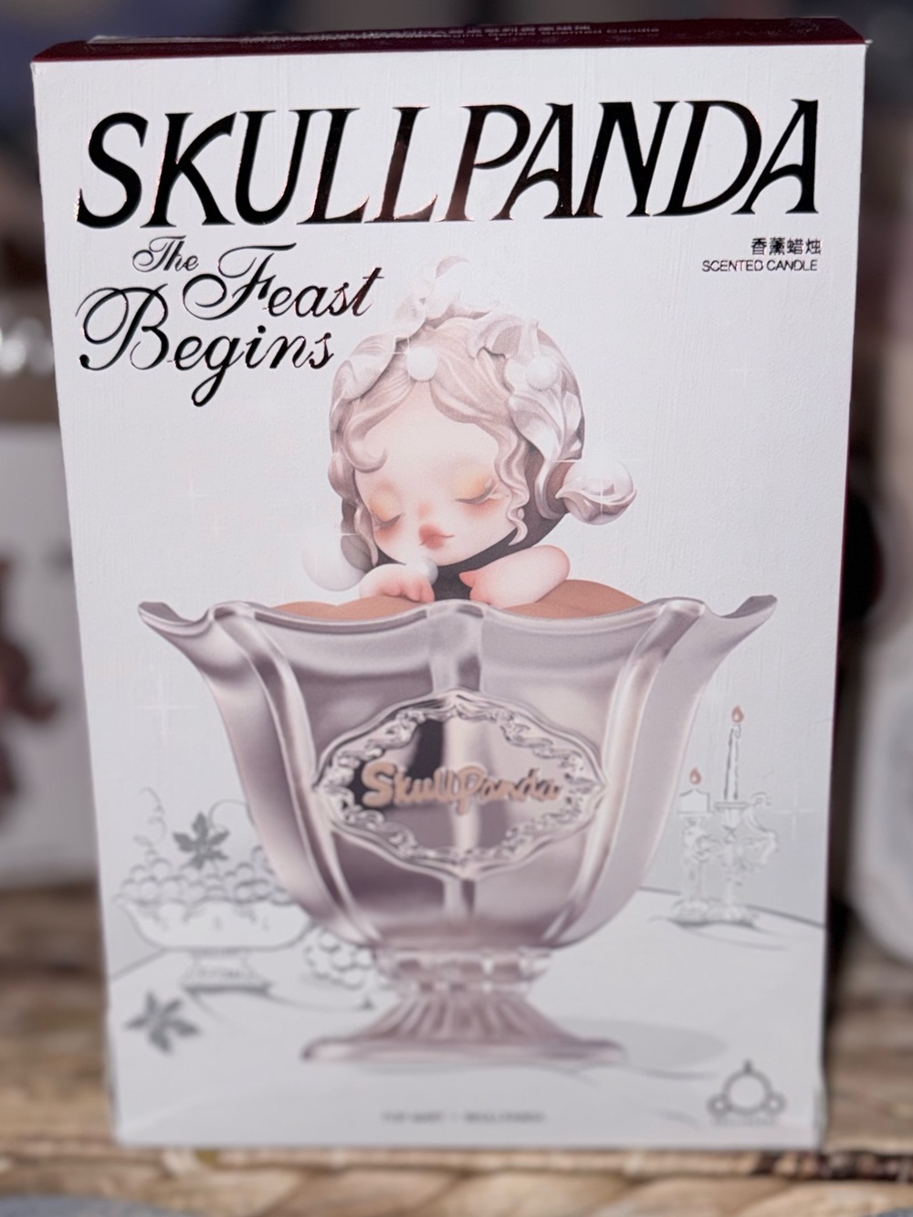 POP MART Skullpanda “The Feast Begins” Asia Exclusive Scented Candle Figure
